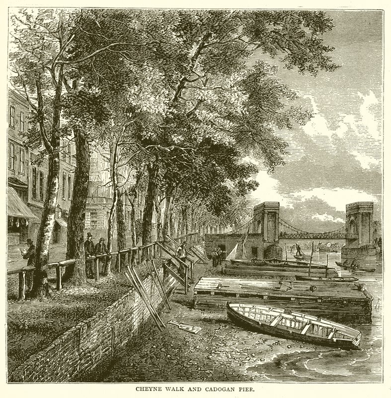 Cheyne Walk e Cais de Cadogan de English School