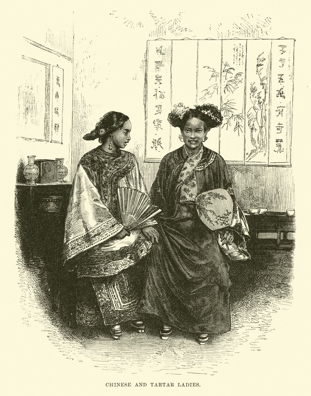 Senhoras Chinesas e Tártaras de English School