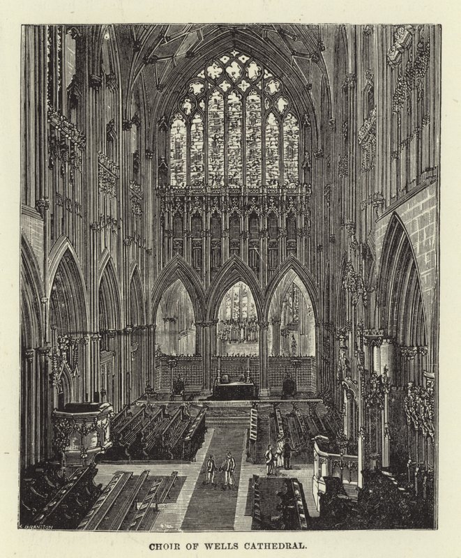 Coro da Catedral de Wells de English School