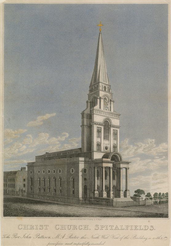 Igreja de Cristo, Spitalfields, Londres de English School