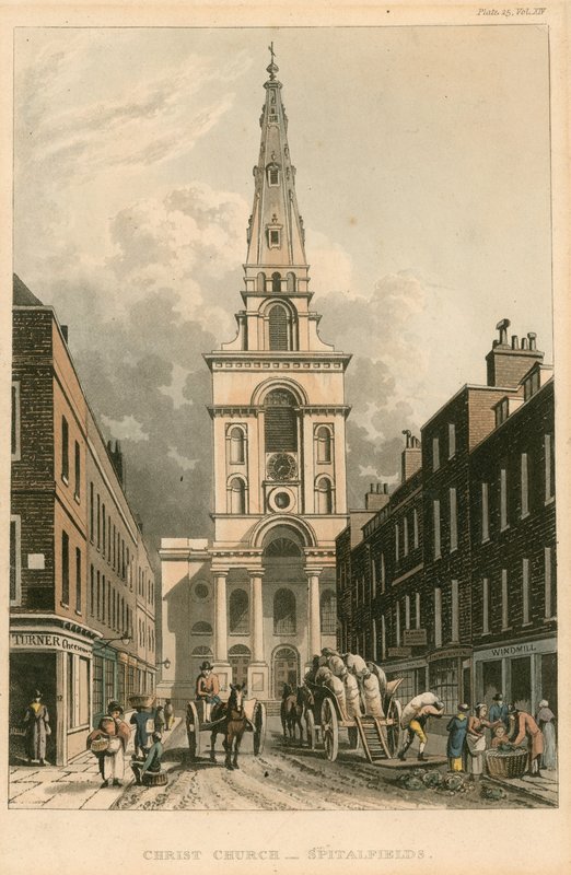 Igreja de Cristo, Spitalfields, Londres de English School