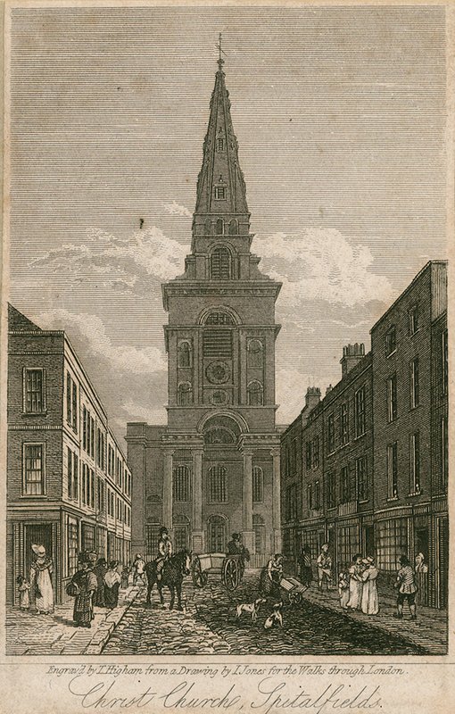 Igreja de Cristo, Spitalfields, Londres de English School