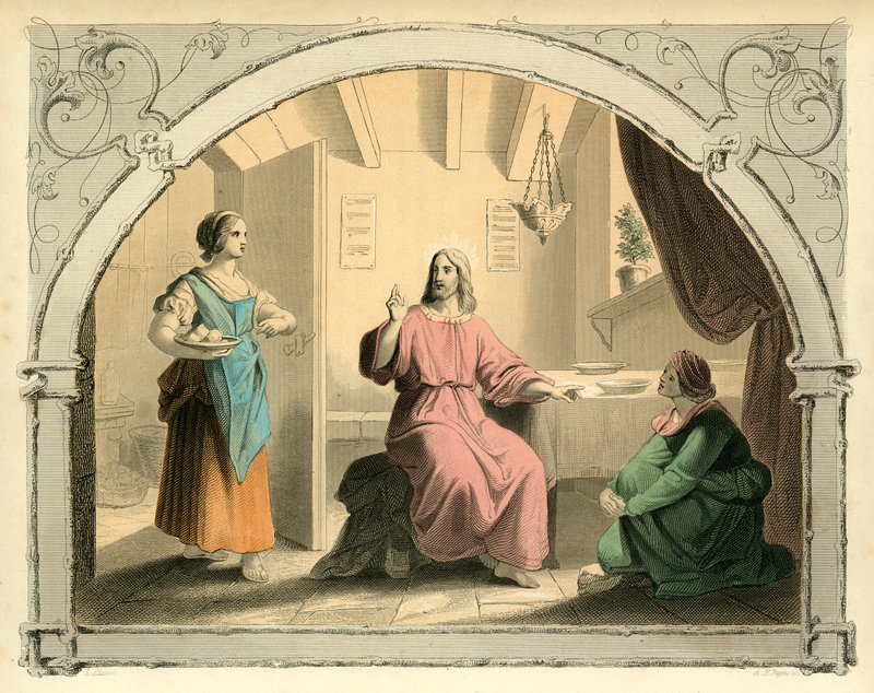 Cristo, Marta e Maria de English School