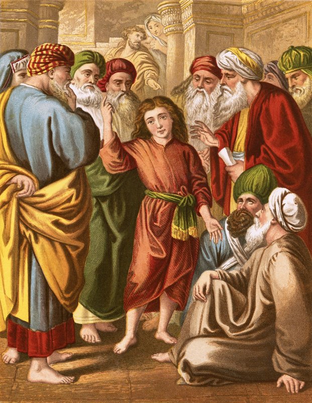 Cristo entre os médicos de English School