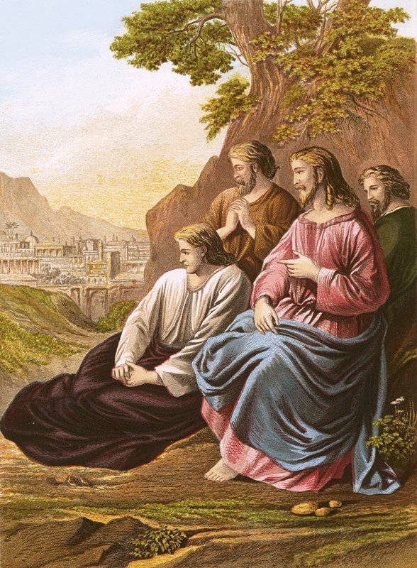 Cristo prediz a destruição de Jerusalém de English School