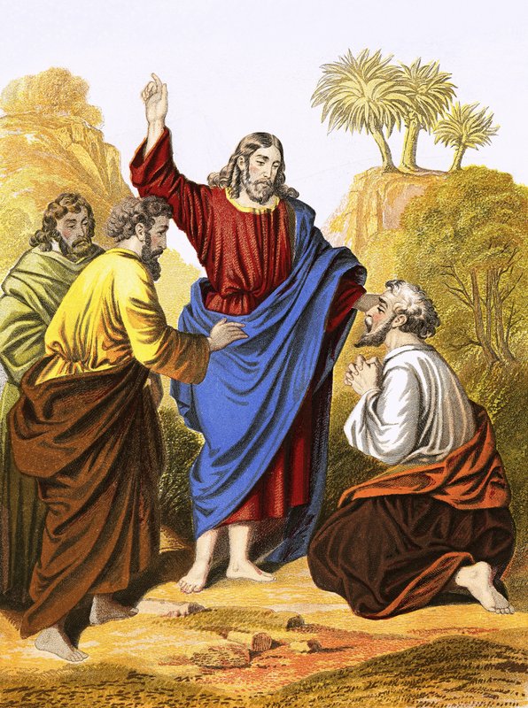 Cristo faz o surdo ouvir de English School