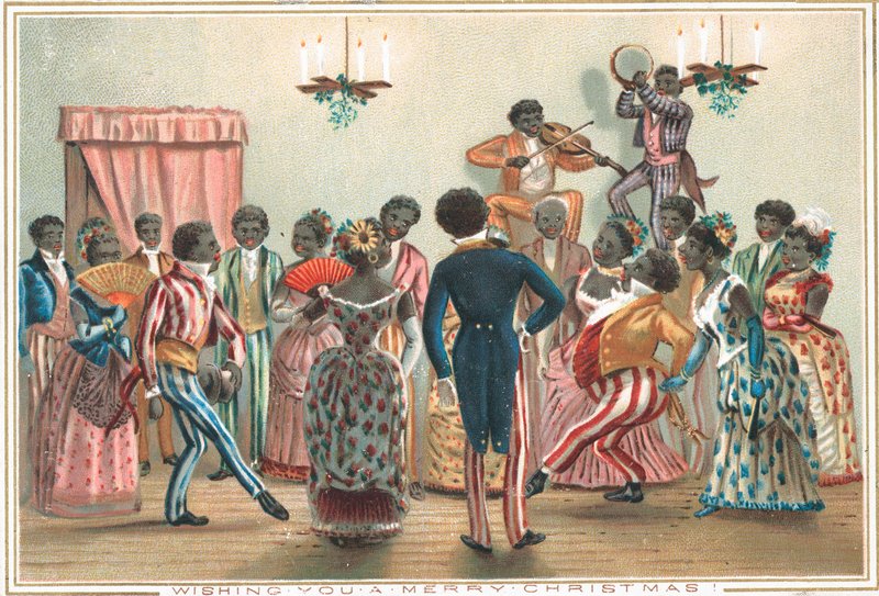Festa de Natal (sul profundo), cartão de Natal de English School