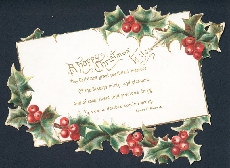 Rima De Natal, Cartão De Natal de English School