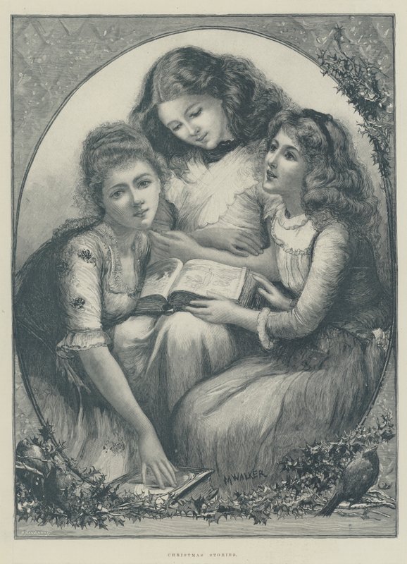 Histórias de Natal (gravura) de English School