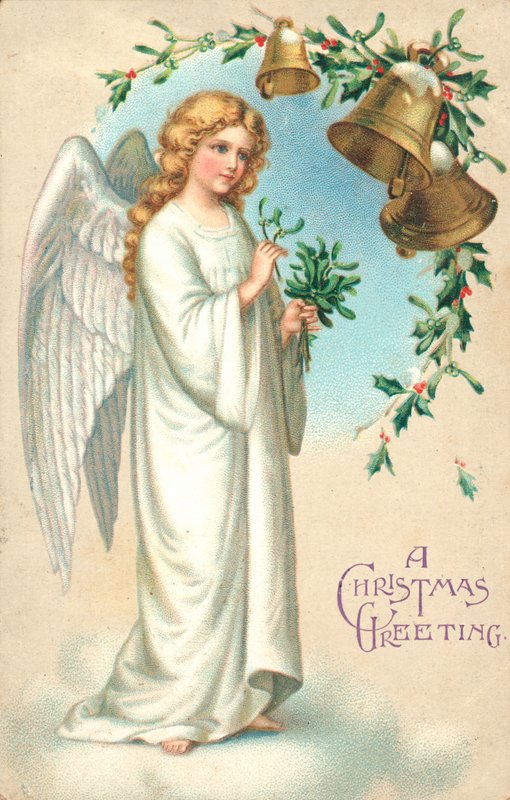 Anjo de natal de English School
