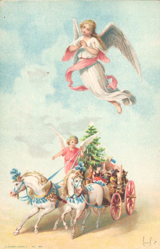 Anjos de natal de English School