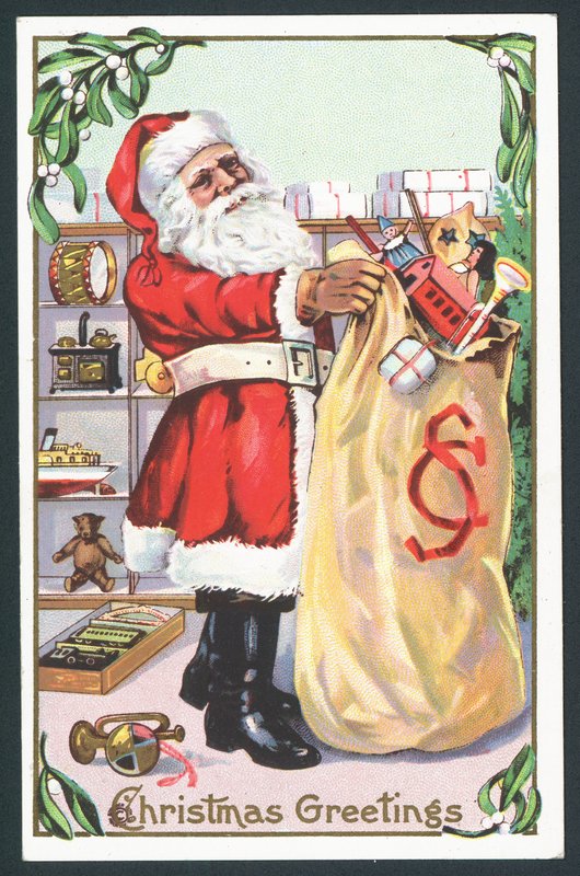 cartão de Natal de English School