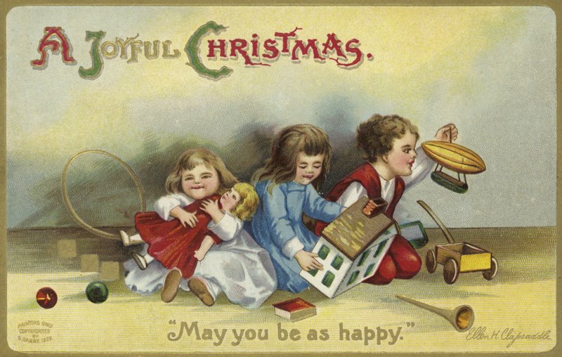 cartão de Natal de English School