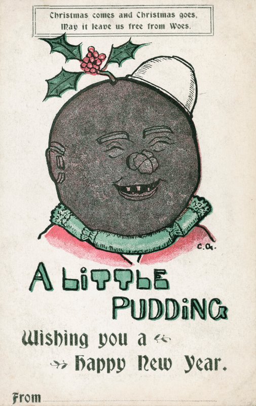 Pudim de Natal (cor litho) de English School