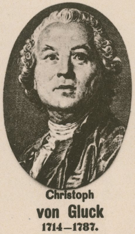 Christoph von Gluck (gravura) de English School