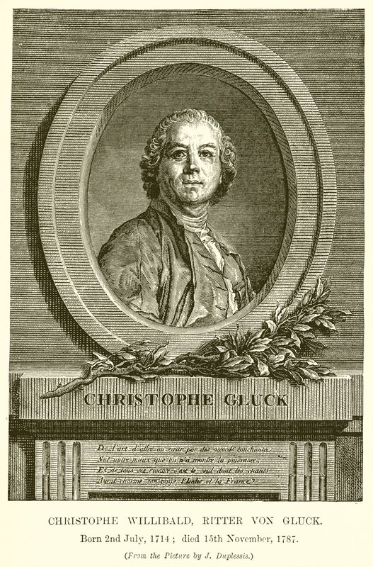 Christophe Willibald, cavaleiro de Gluck de English School