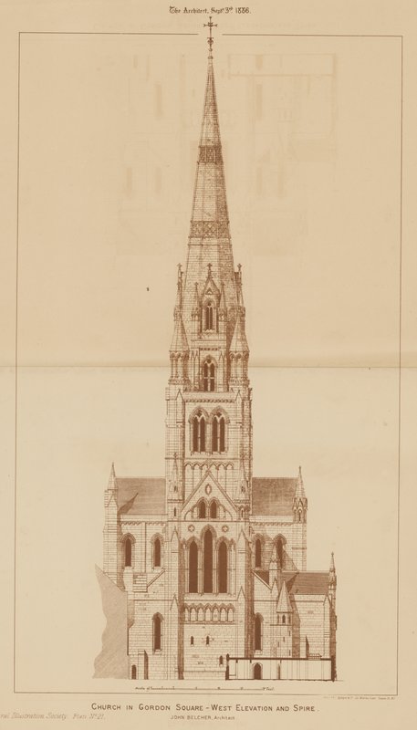 Igreja em Gordon Square, Holborn de English School