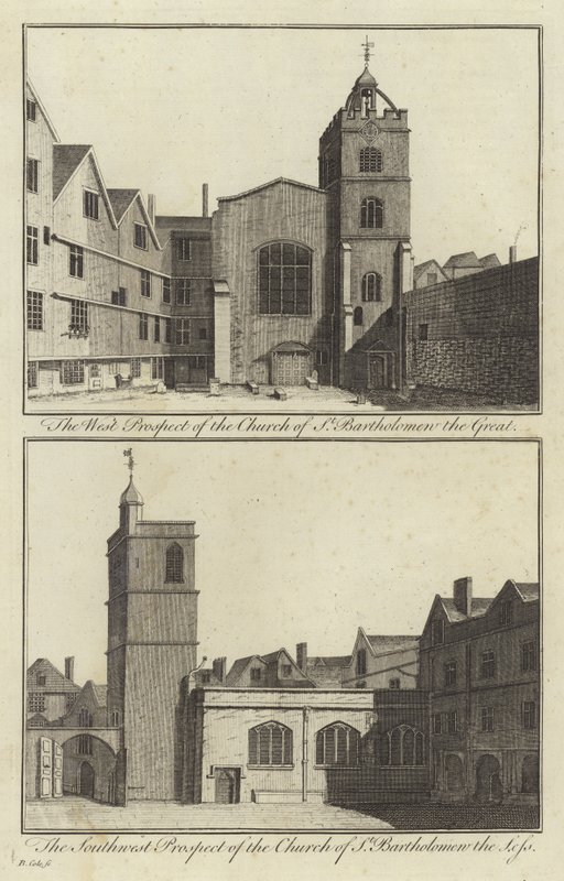 Igreja de São Bartolomeu, o Grande e Igreja de São Bartolomeu, o Menos, Londres de English School