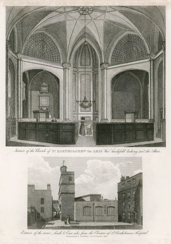 Igreja de São Bartolomeu o Menos, West Smithfield de English School