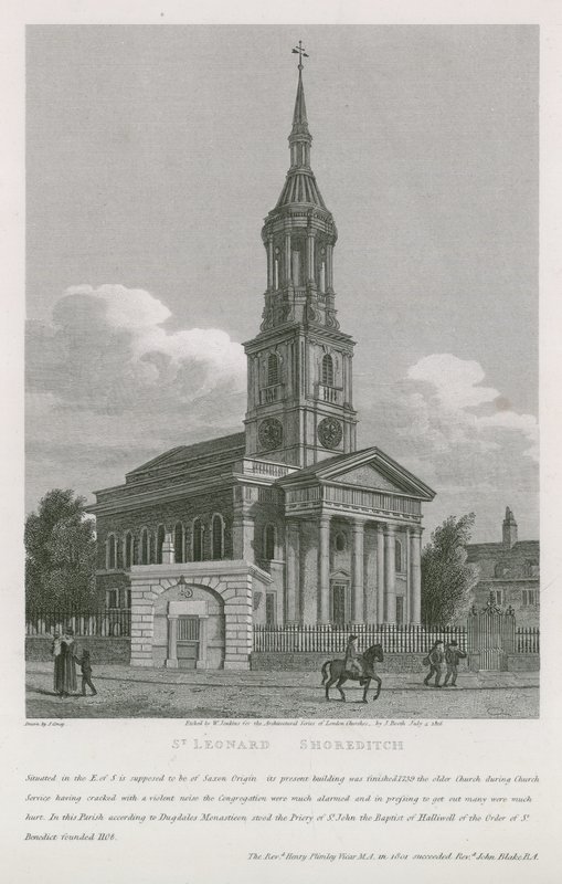 Igreja de São Leonardo, Shoreditch de English School