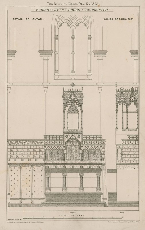 Igreja de Santa Maria na Cruz, Shoreditch de English School