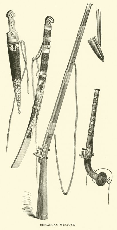 Armas circassianas de English School