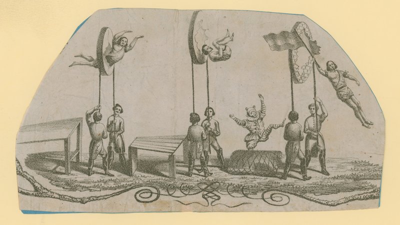Acrobatas de circo de English School
