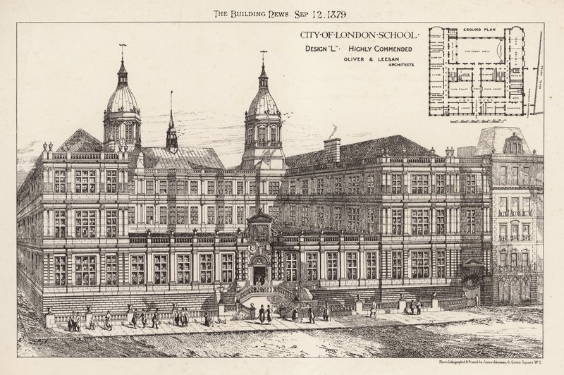 Escola da Cidade de Londres; design altamente recomendado de English School