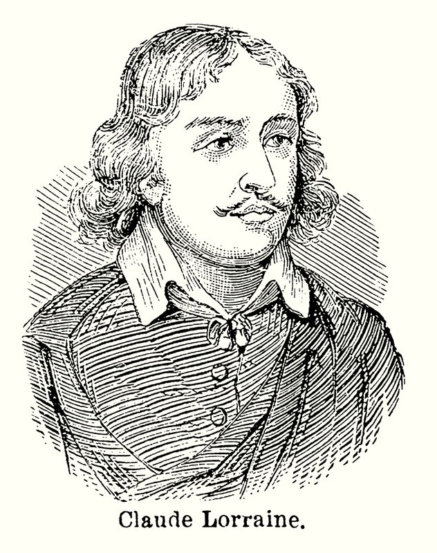 Claude Lorraine (litografia) de English School