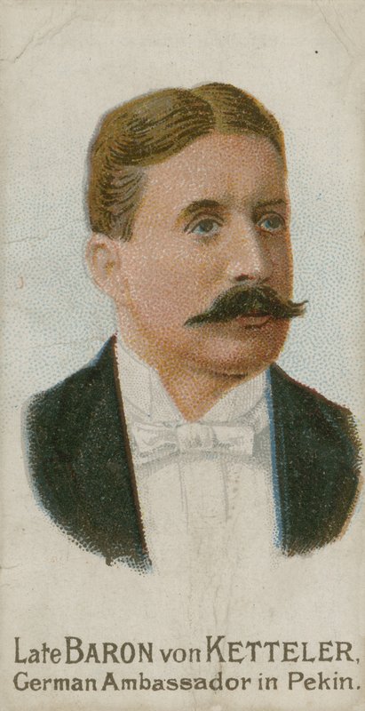 Clemens von Ketteler, embaixador alemão em Pequim de English School