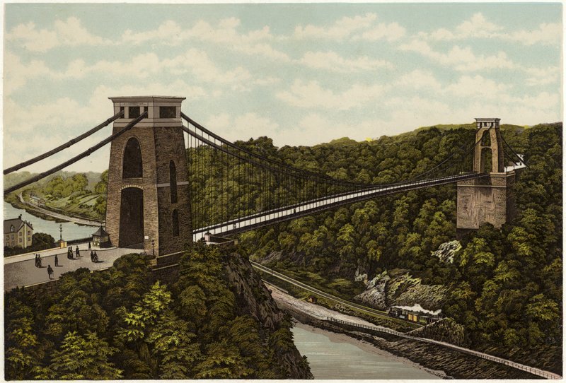Ponte de Suspensão Clifton (cor litho) de English School