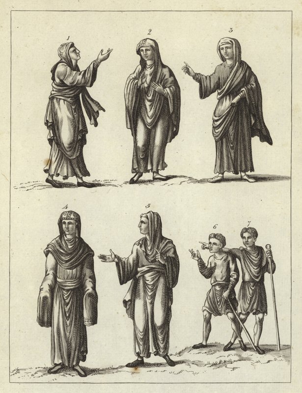 Roupas dos anglo-saxões de English School