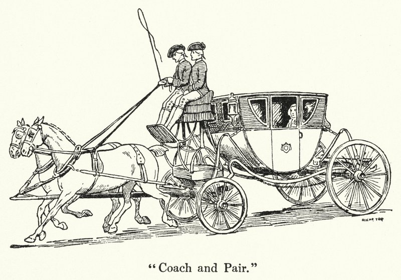 "Treinador e Par" (litho) de English School