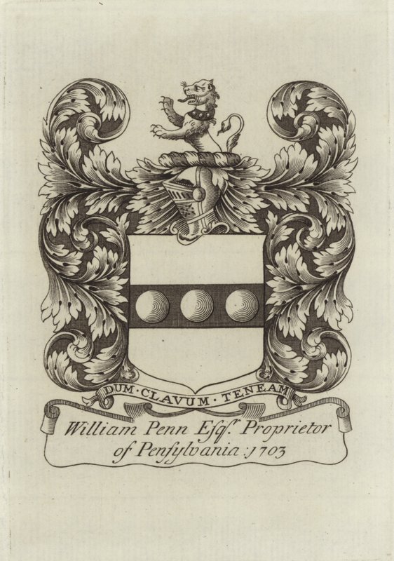 Brasão de William Penn de English School