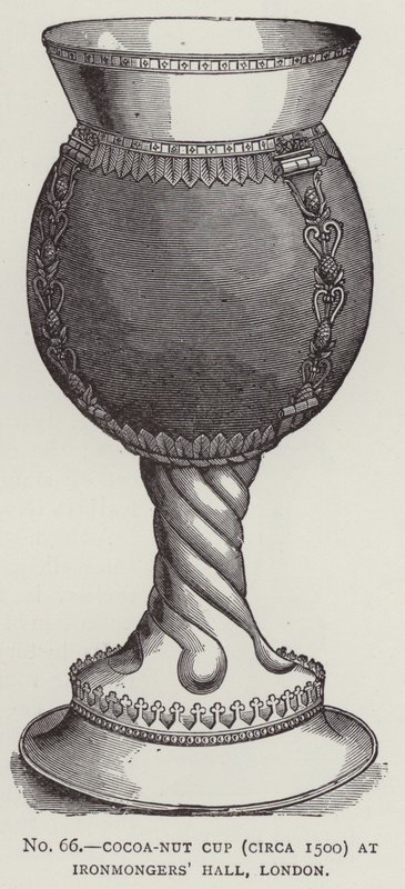 Cocoa-nut Cup (cerca de 1500) no Ironmongers