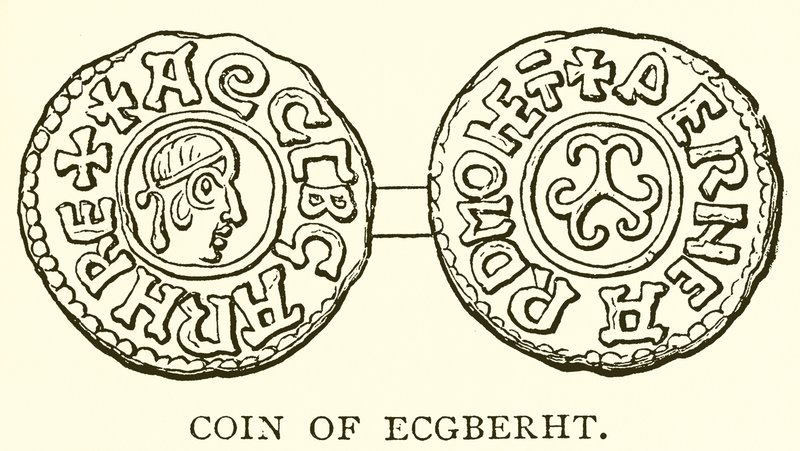 Moeda de Ecgberht de English School