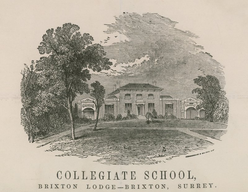 Colegial School, Brixton Lodge, Brixton, Surrey de English School