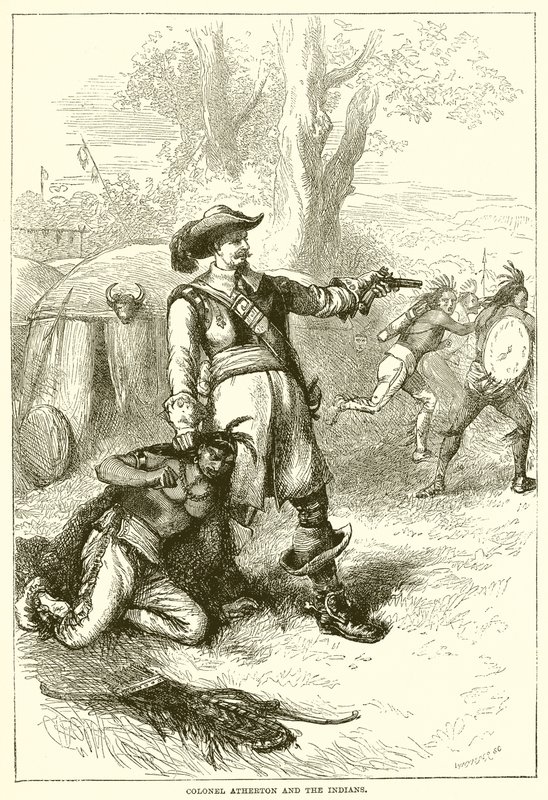Coronel Atherton e os índios de English School