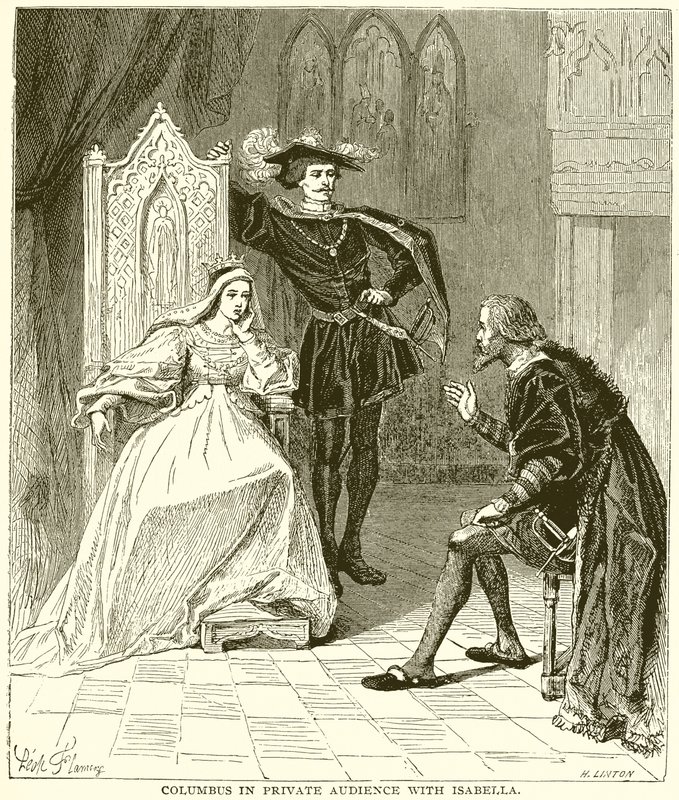 Colombo em audiência privada com Isabella de English School