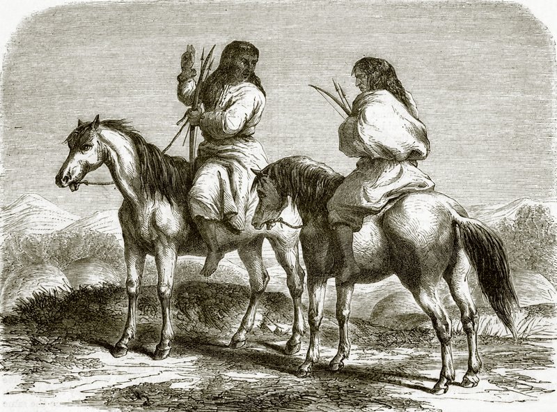 Índios comanches de English School