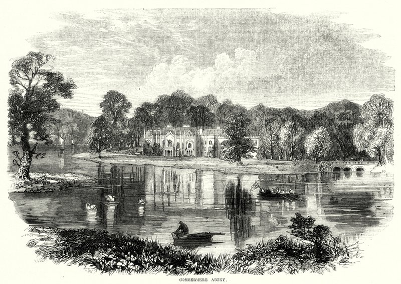 Abadia de Combermere (gravura) de English School