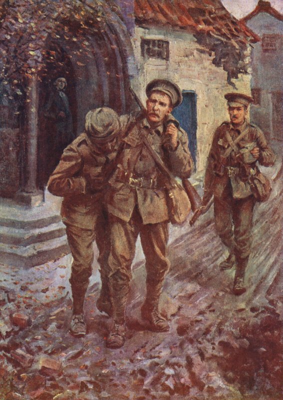 Camaradas de armas (cor litho) de English School