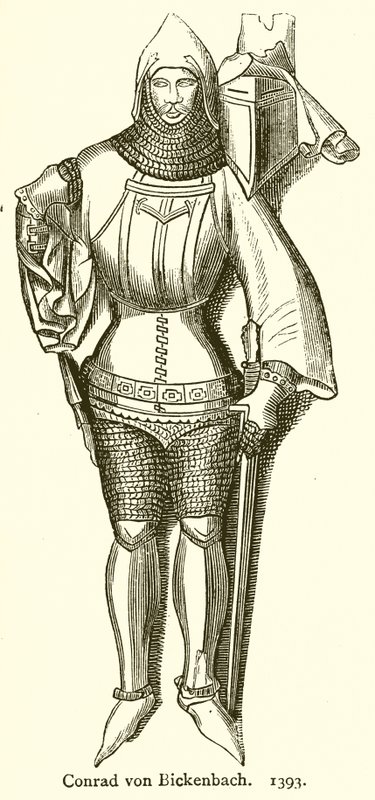 Conrad von Bickenbach. 1393 de English School
