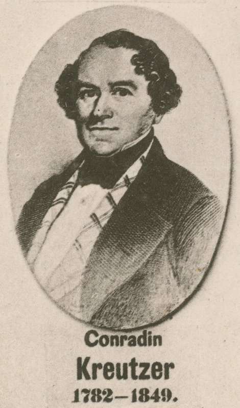 Conradin Kreutzer (gravura) de English School