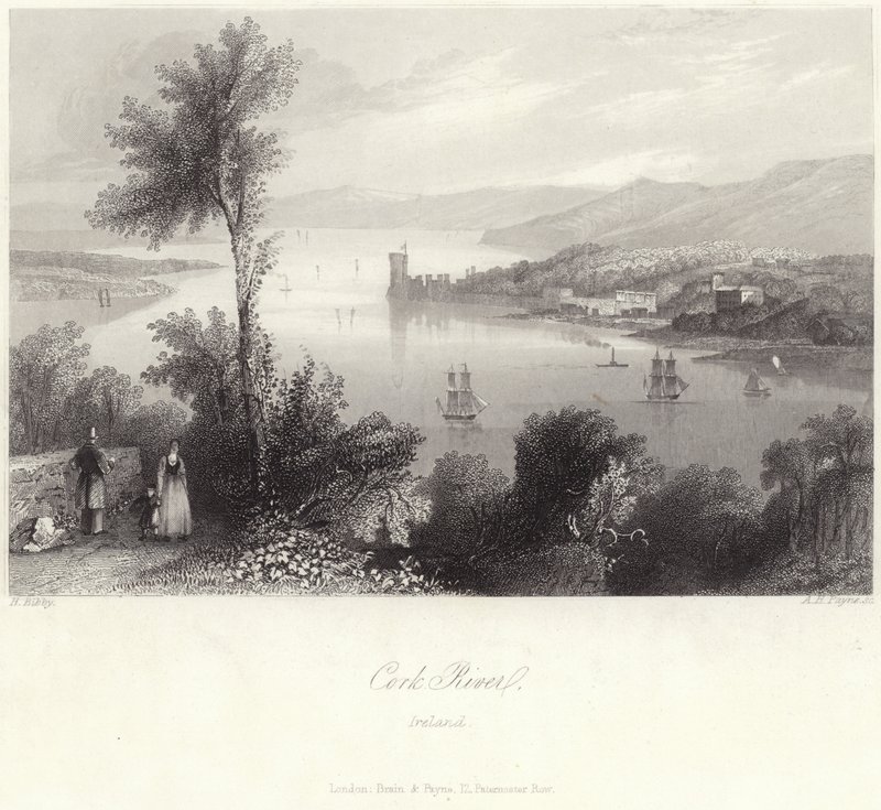 Rio de cortiça na Irlanda de English School