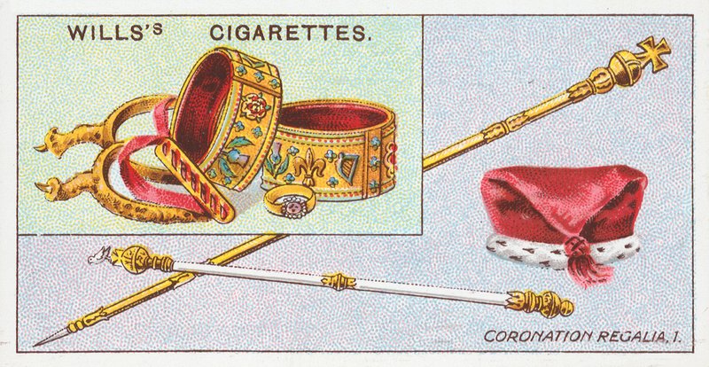 Regalia Coroação, 1 de English School