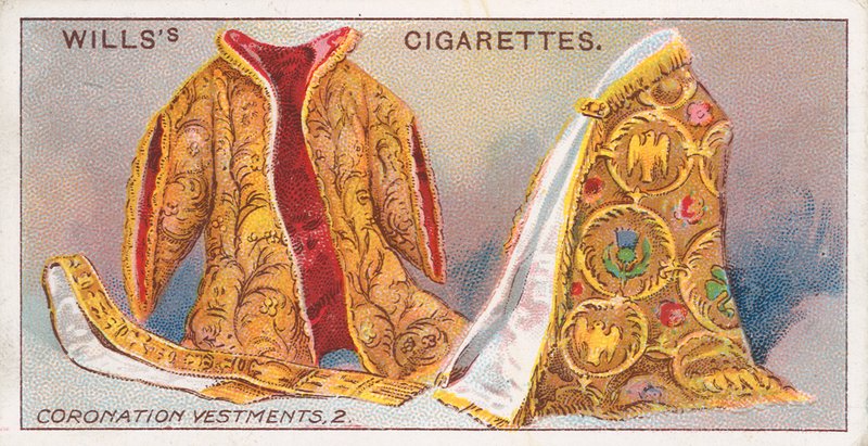 Vestimenta de Coroação, 2 de English School