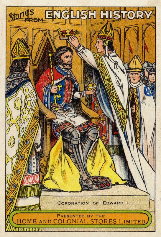 Coroação de Edward I de English School