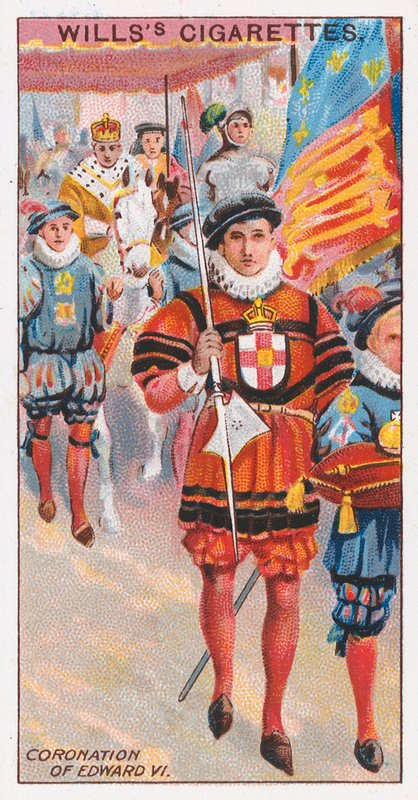 Coroação de Edward VI de English School