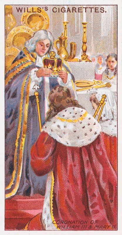 Coroação de Guilherme III e Maria II de English School
